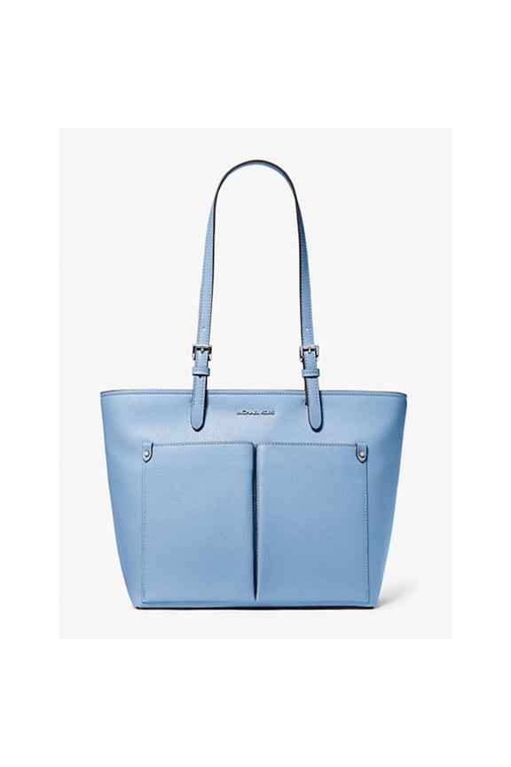 Women's Jet Set Medium Pocket Tote Bag (Light Sky)