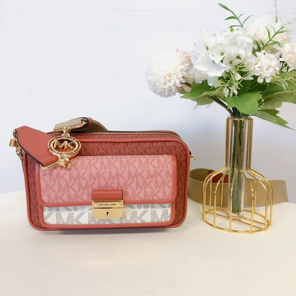 MICHAEL KORS MEDIUM LADY CROSSBODY PURSE HANDBAG MESSENGER SHOULDER CAMERA BAG