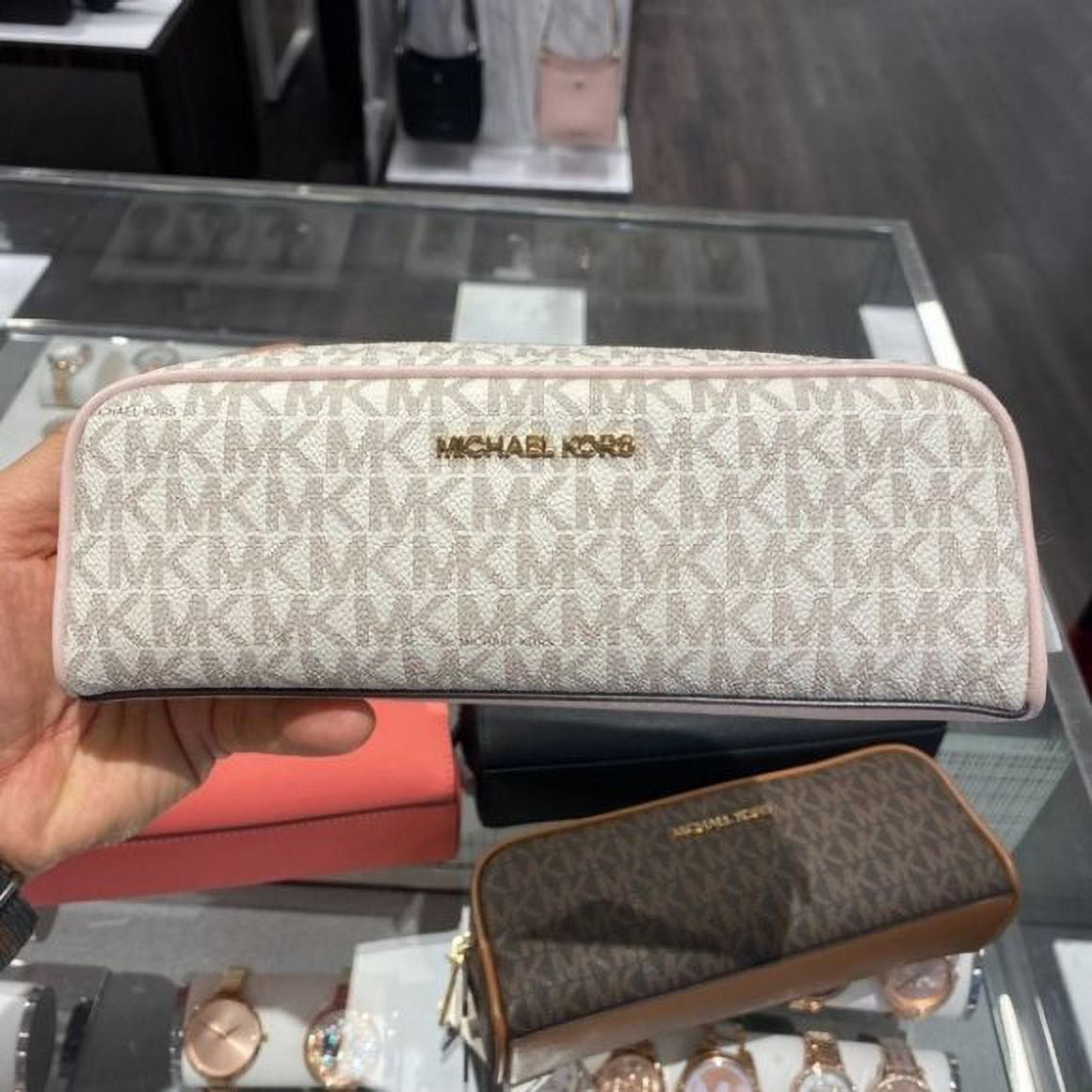 Michael kors makeup bag amazon sale