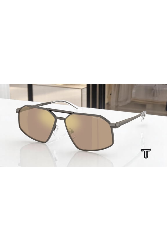 MK1167 10027P Mar Vista Gunmetal Husk Mirror 60 mm Men's Sunglasses