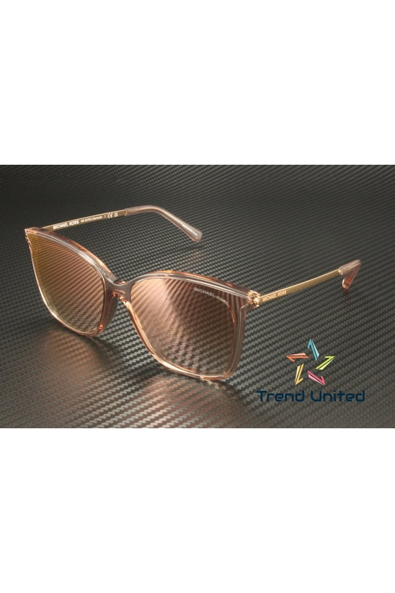 ZERMATT MK 2079U Metal Womens Square Sunglasses Pink Transparent 61mm Adult