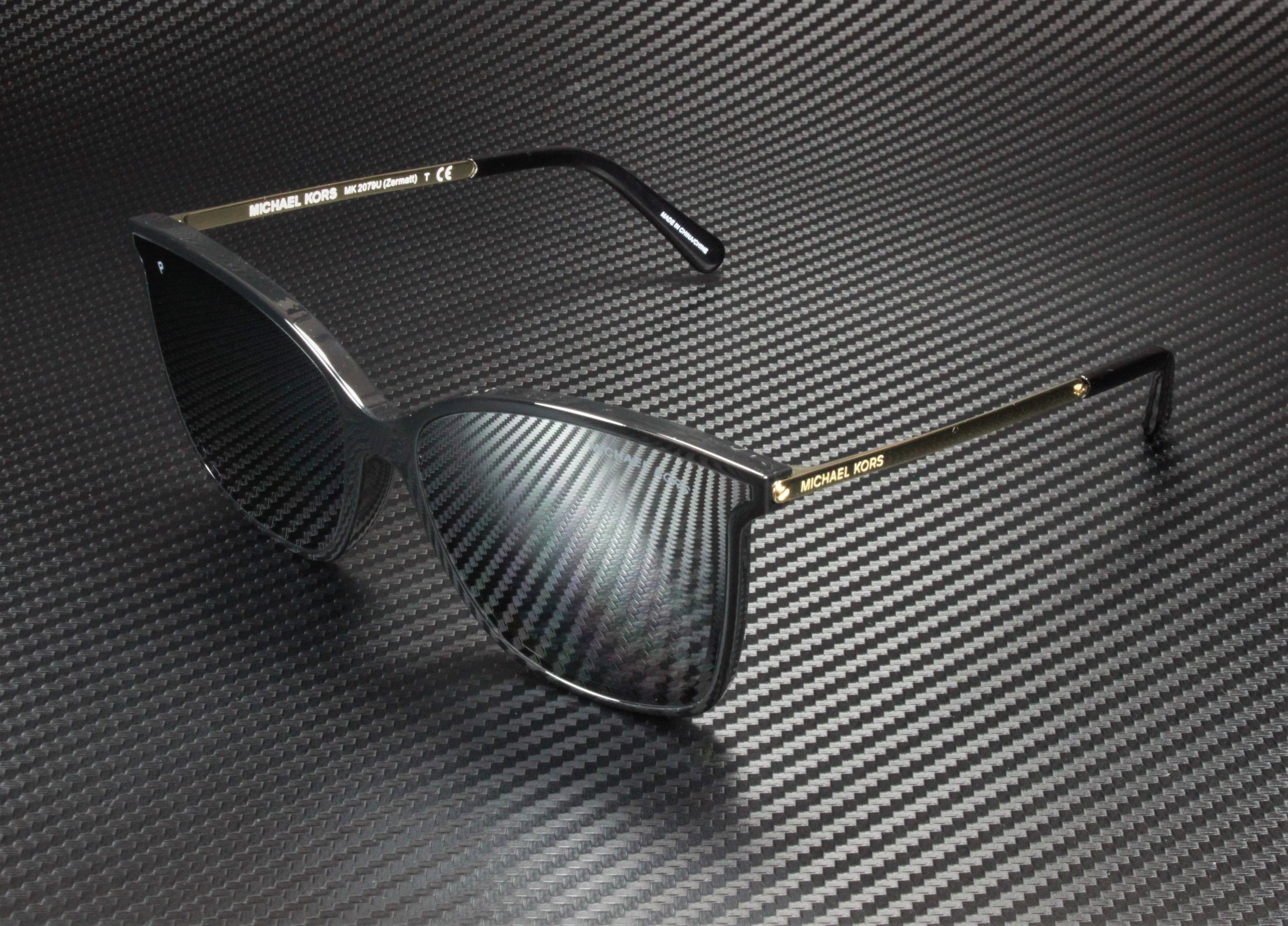 "Chic Black Square Sunglasses - Womens Stylish 61mm UV Protection"