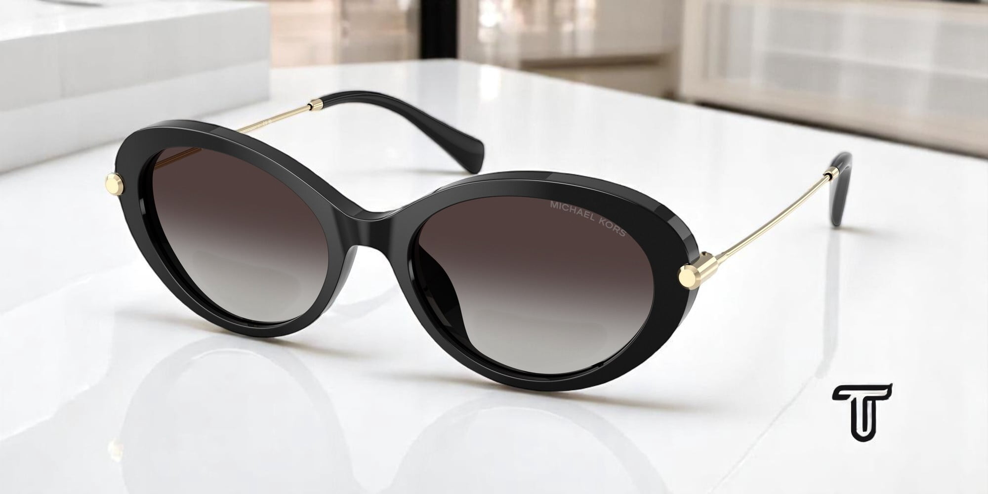 8-4 MICHAEL KORS Women\'s Sunglasses M3609S Black Amazon.com: Michael Kors MK2209U Bel Air Universal Fit  main image 3