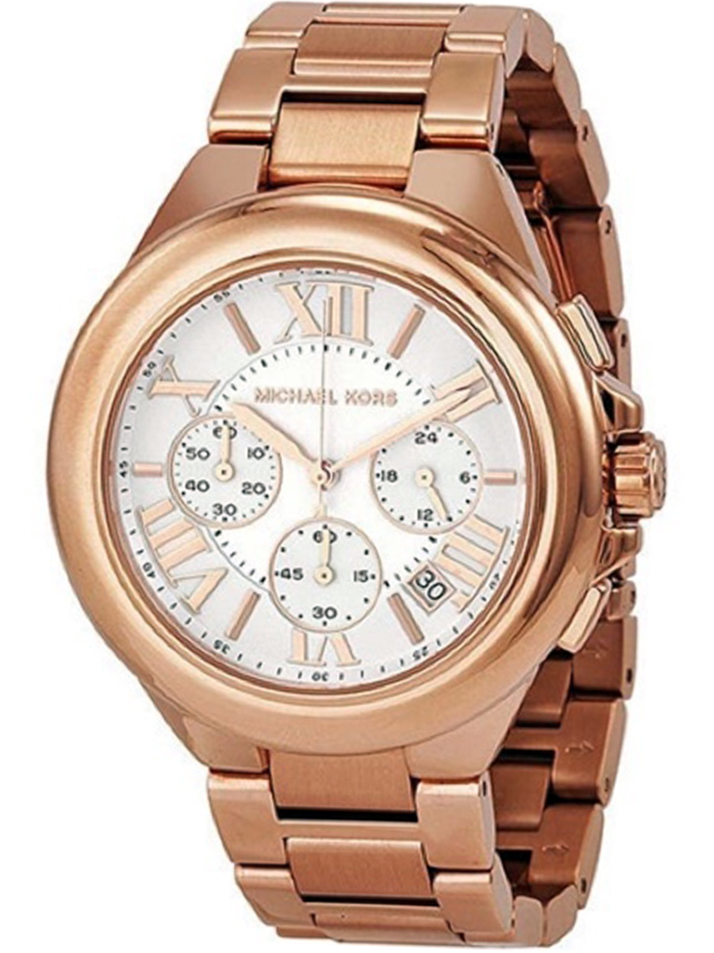 Michael Kors - Brandclub - MK5757,Ladies Dress,Stainless Steel Case And  Bracelet,Roman Numbers,Rose Gold Tone,WR