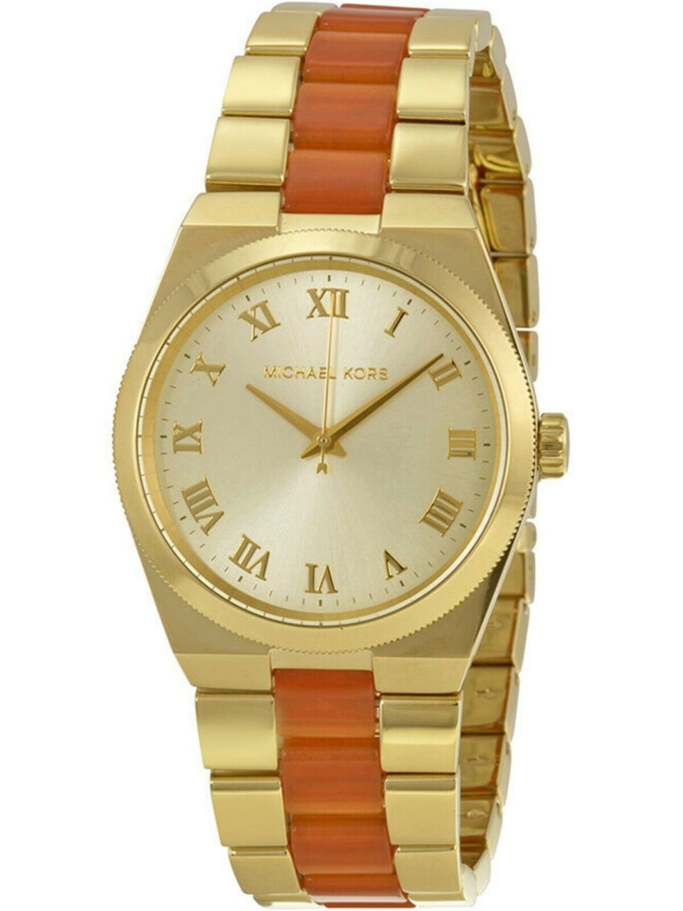 Gold-Tone Woman’s Michael Kohrs Dress Watch with Two-Tone Bracelet Michael Kors MK4462 Rose Gold-Tone Stainless Steel Women main image 2