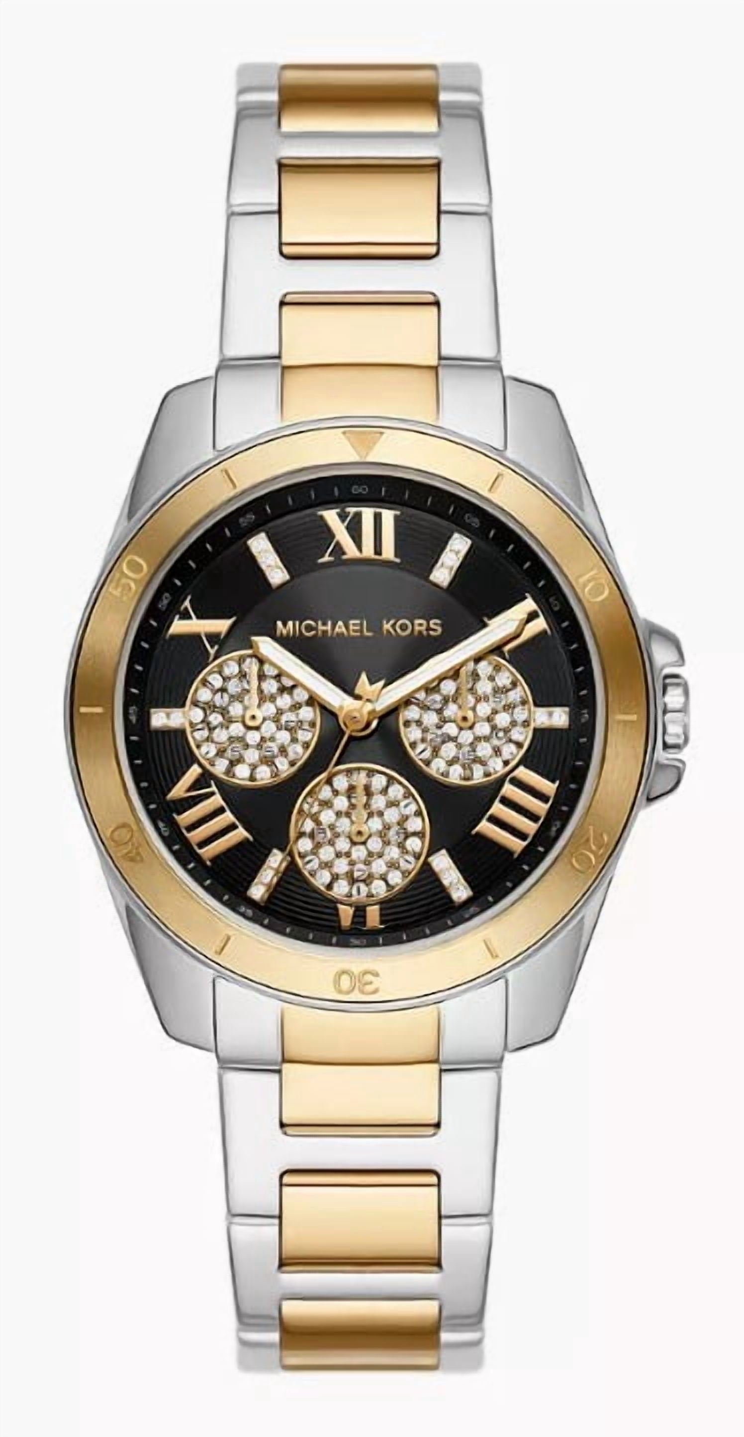 Black and Gold Michael Kors Watch Michael Kors Corey Watch 38mm – Meierotto Jewelers main image 3