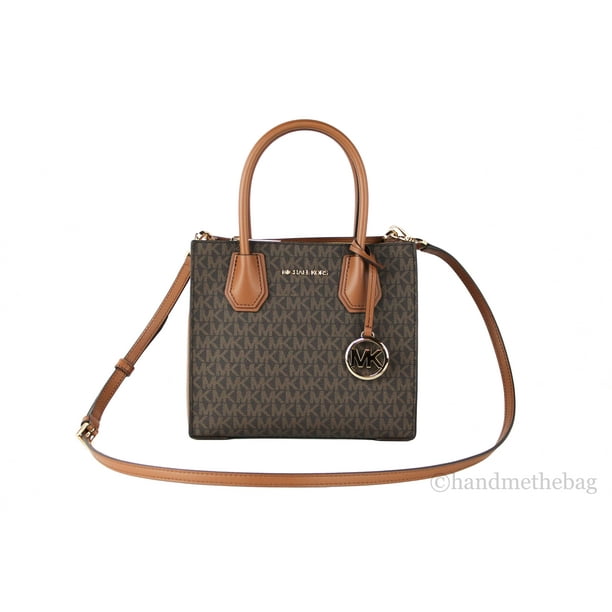 MICHAEL KORS Mercer Medium Leather Accordion Crossbody Handbag