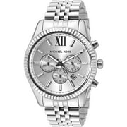 MICHAEL KORS Stainless Steel Silver Mens Lexington Watch Model MK8405