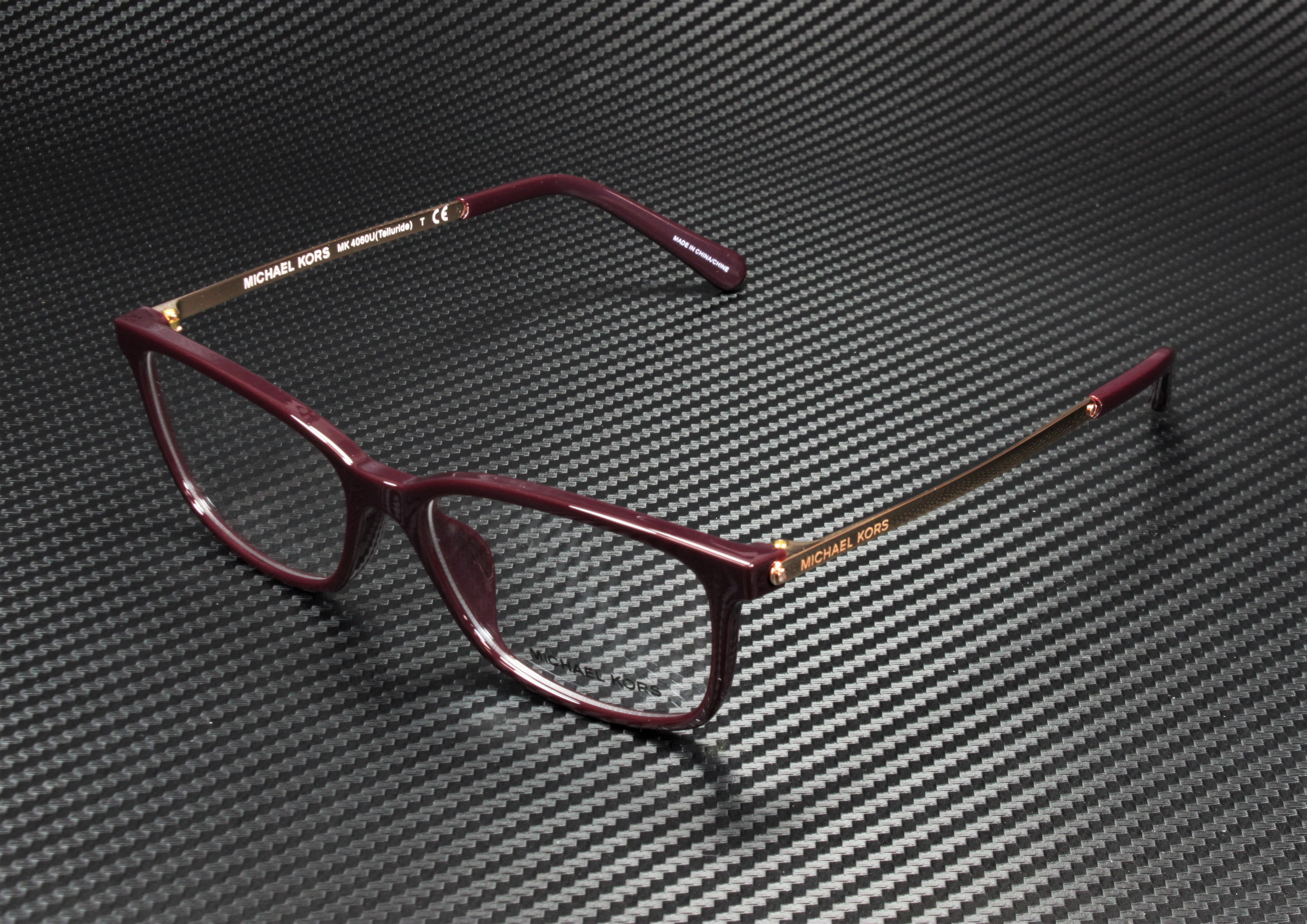MICHAEL KORS Telluride MK4060U 3344 Cordovan Solid Demo Lens 54 Men's Sunglasses