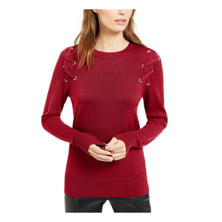 Michael kors best sale sweaters womens red