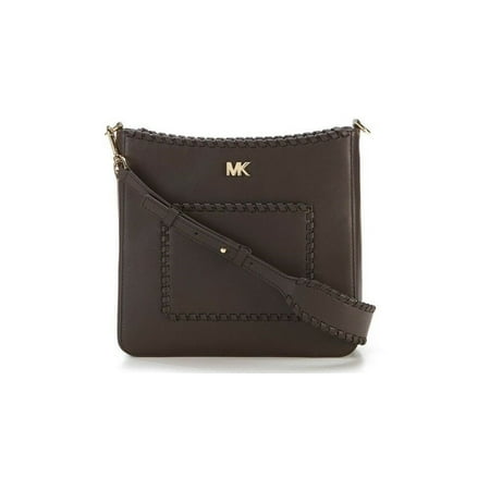 MICHAEL Kors Women's Gloria Pocket Swing Pack Crossbody Chocolate