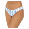 thumbnail image 1 of MICHAEL MICHAEL KORS Women's Blue Tie Dye Stretch Lined Full Coverage Bikini Swimsuit Bottom XS, 1 of 2