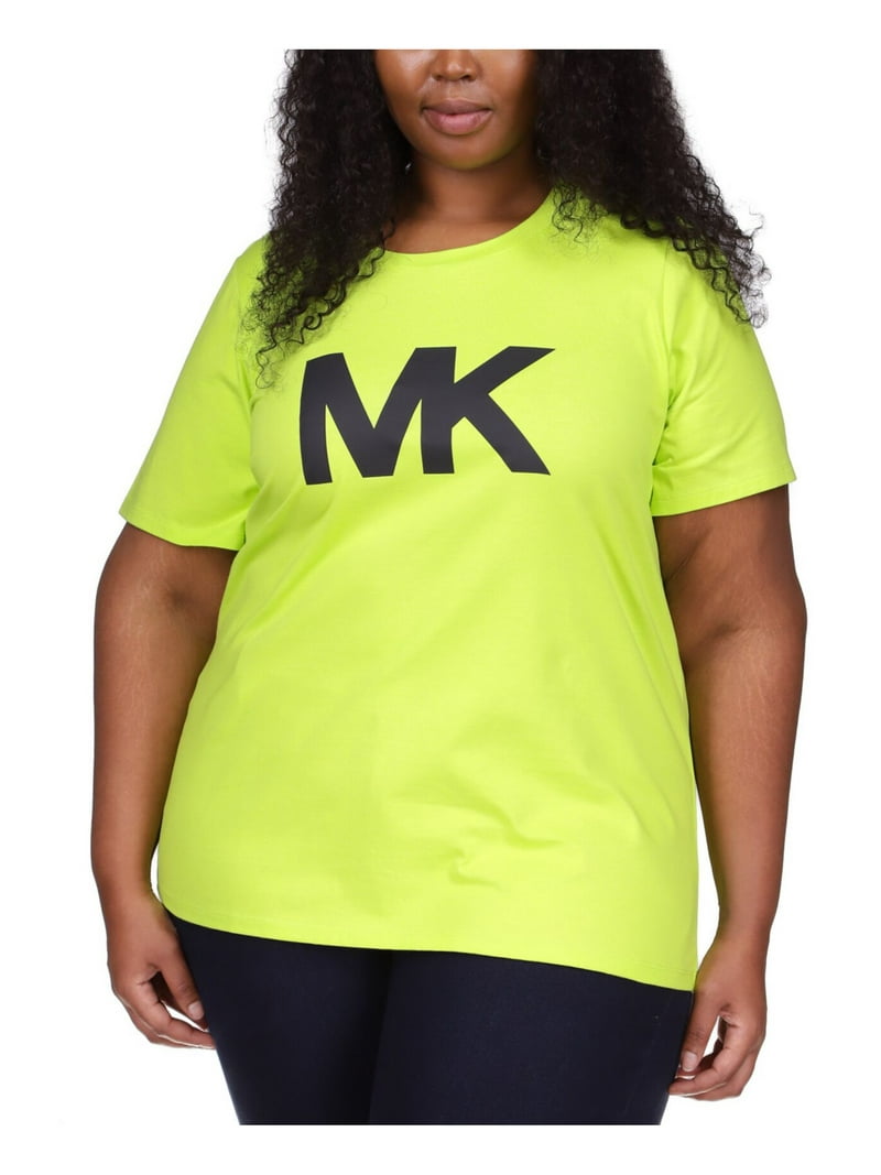 MICHAEL KORS Women's Crew Neck Logo Graphic T-Shirt