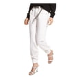 thumbnail image 1 of MICHAEL MICHAEL KORS Womens Ivory Zippered Pocketed Jogger Jeans 4, 1 of 2