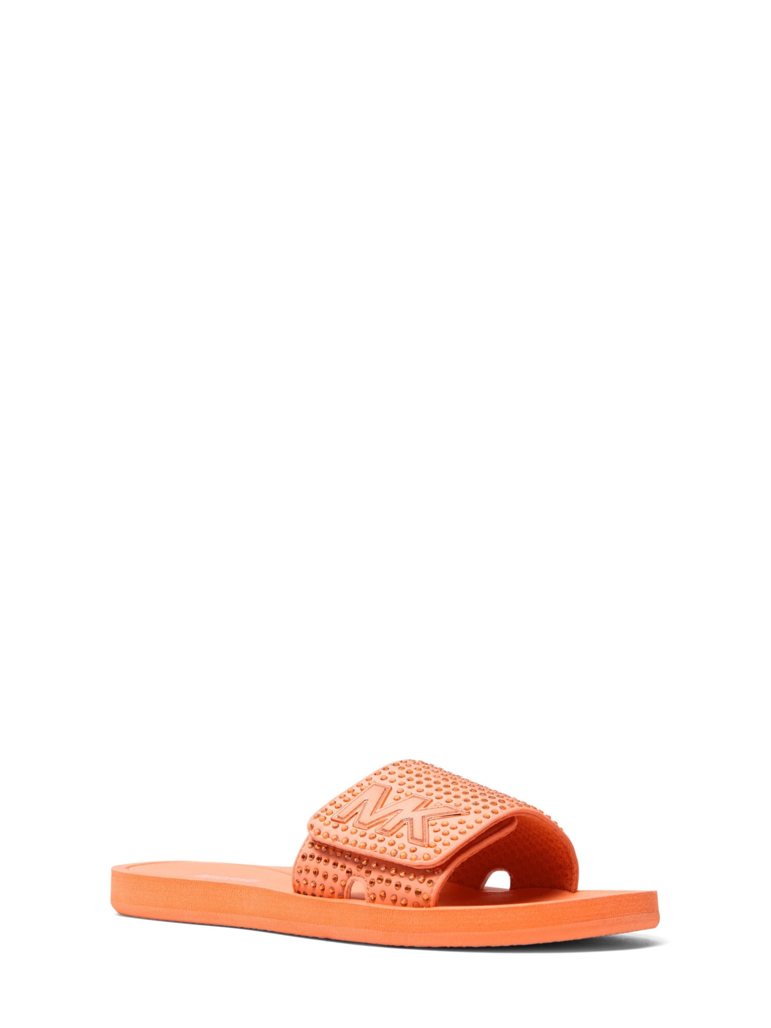 Michael kors slippers orange discount