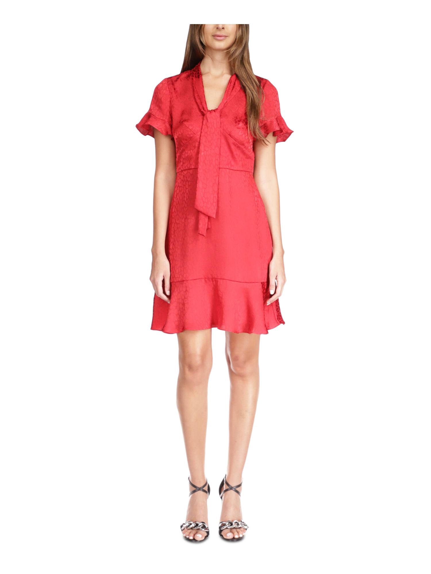 michael michael kors red dress Michael Kors Collection