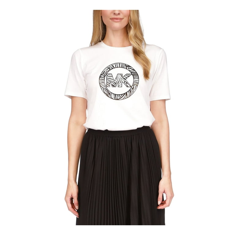 Michael kors t store shirt womens black