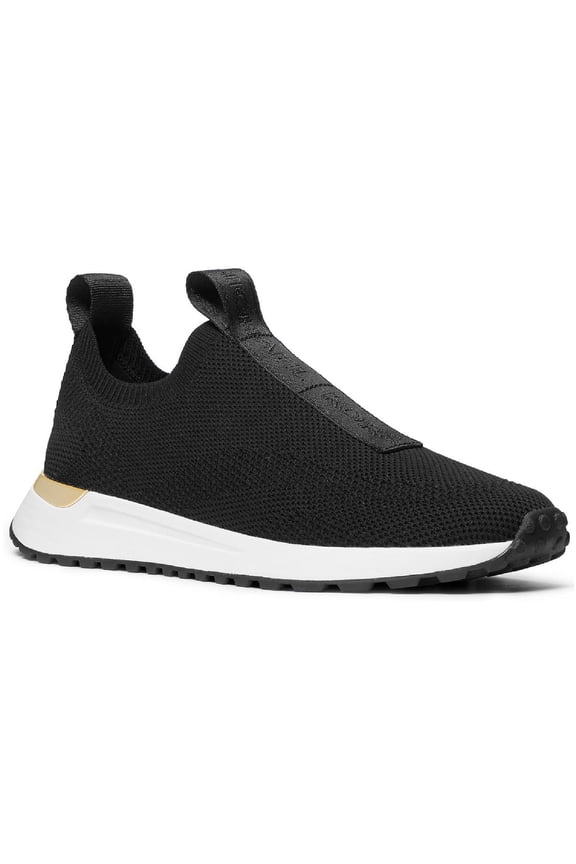 Bodie Women's Jacquard Logo Print Knit Slip On Sneakers