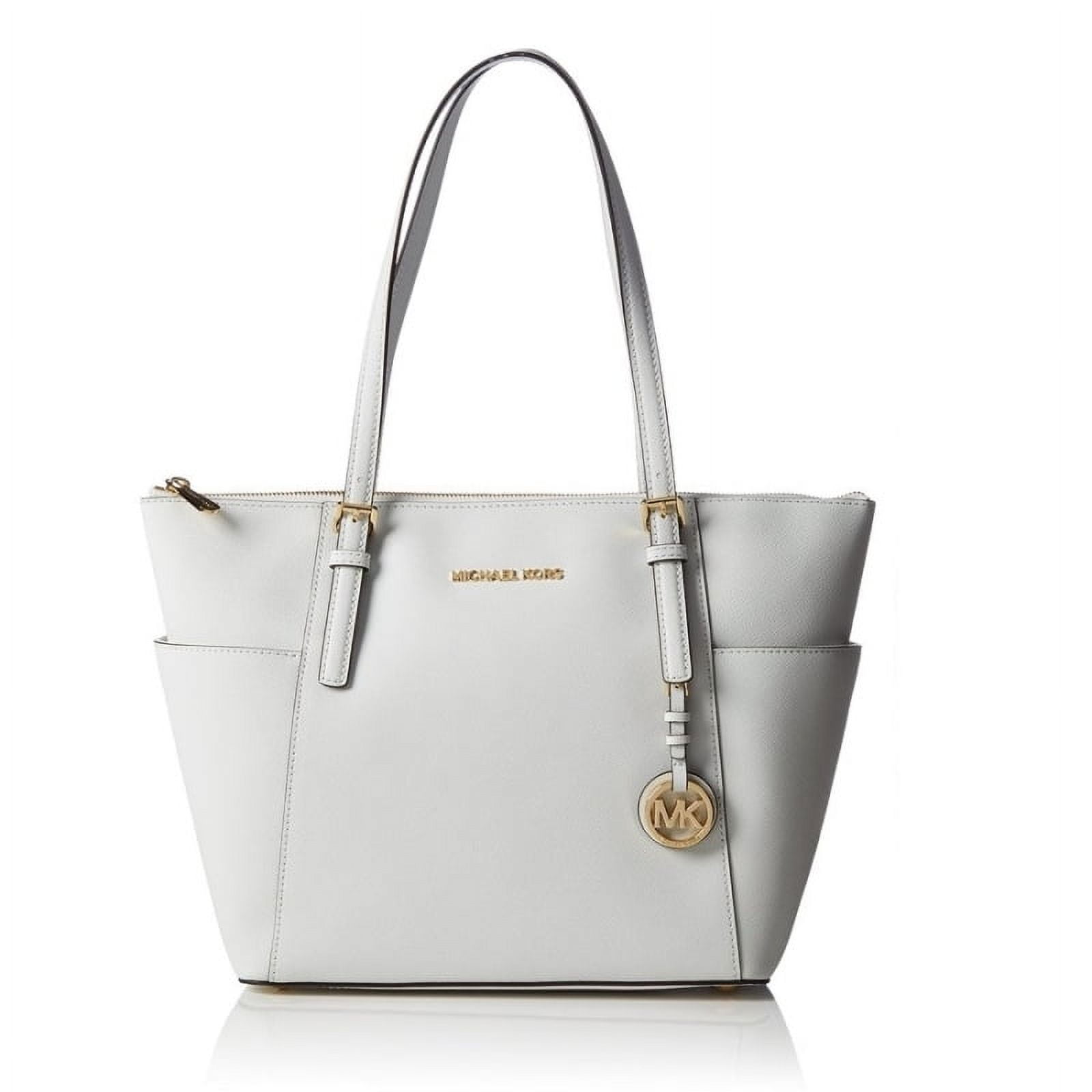 Michael Kors Optic White Ava Small Saffiano Leather Satchel, Best Price  and Reviews