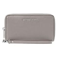 thumbnail image 1 of MICHAEL Michael Kors Large Flat Multifunction Phone Case Pearl Grey One Size, 1 of 3