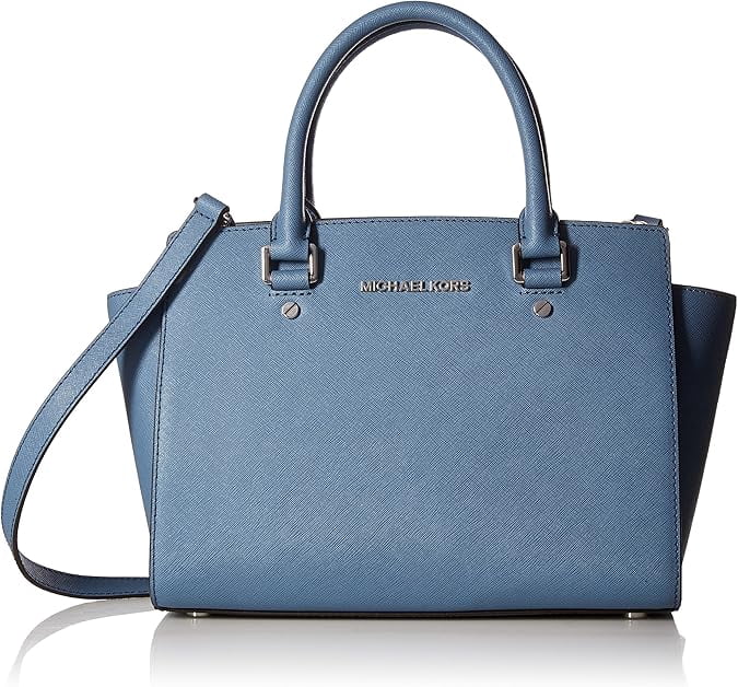 MICHAEL Michael Kors Selma Medium Satchel,Denim