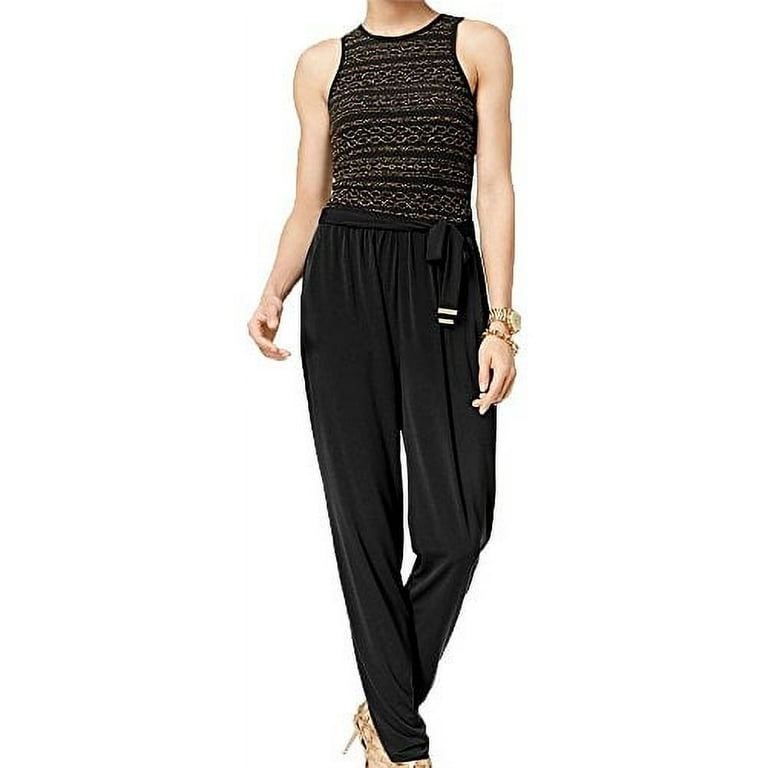 Michael kors metallic best sale jumpsuit