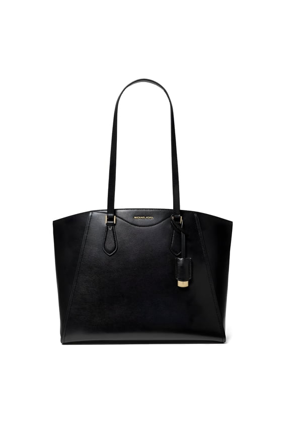Taryn Large Leather Tote Bag Structured Designer Handbag
