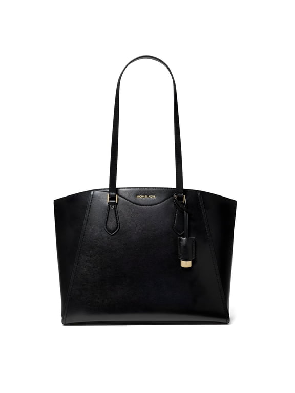 Taryn Large Leather Tote Bag Structured Designer Handbag