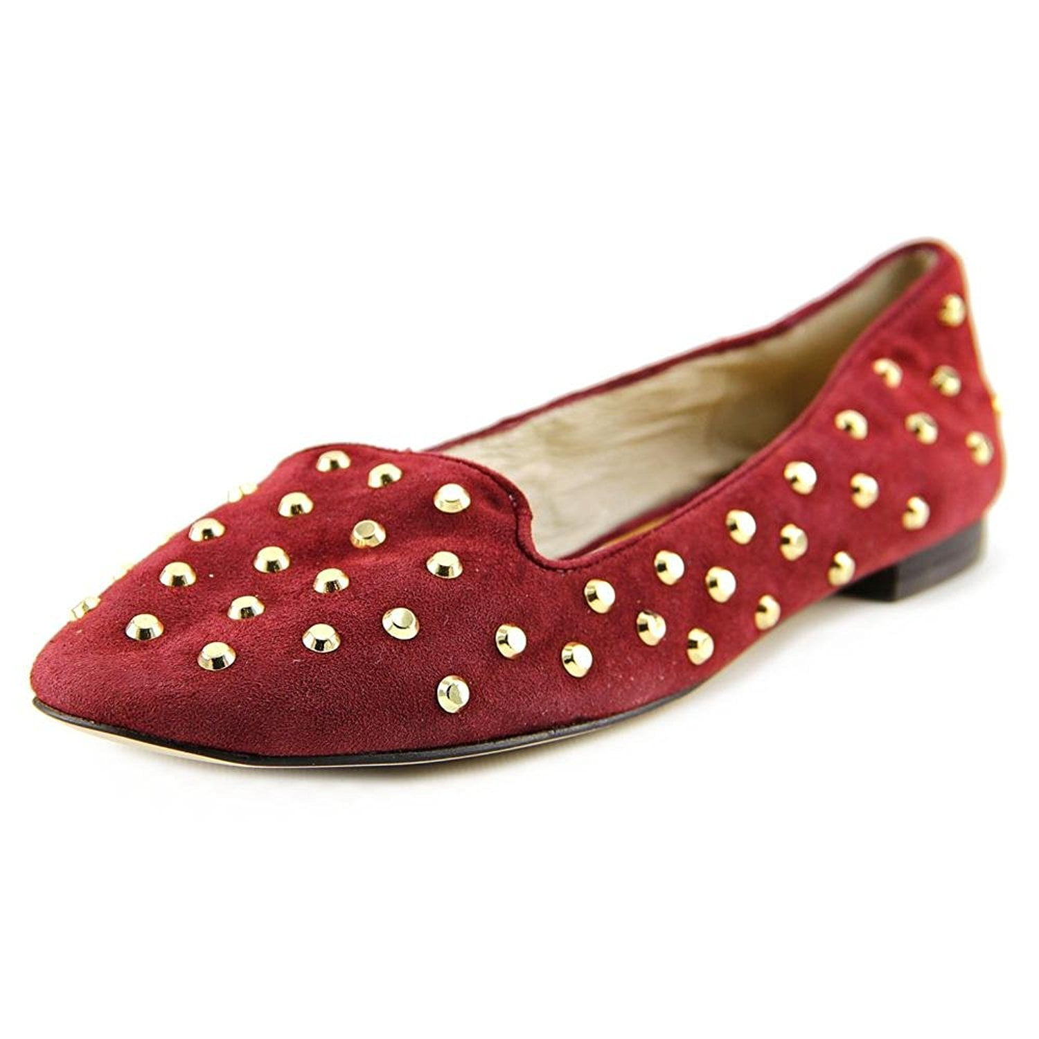 MICHAEL Michael Kors Women s Ailee Studded Suede Smoking Flats