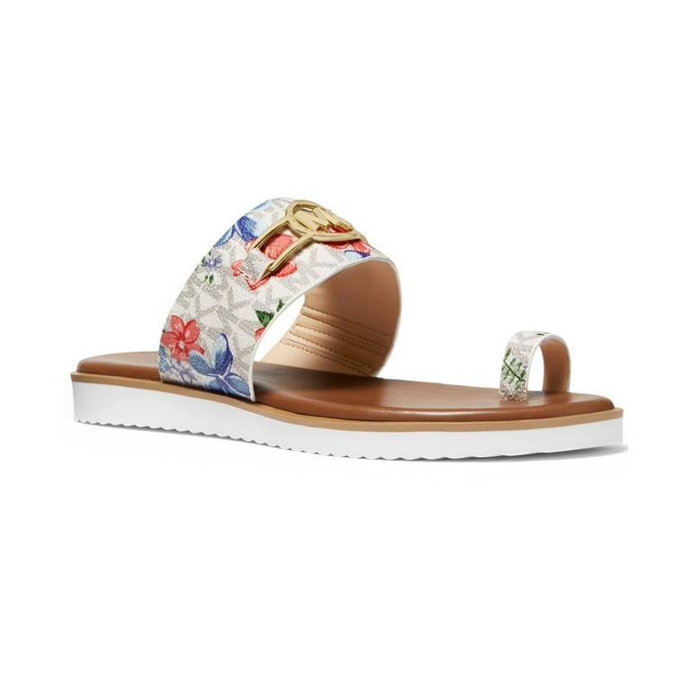 Michael kors floral sandals outlet