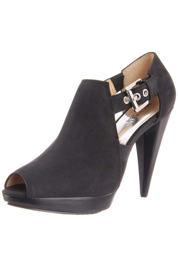 MICHAEL Michael Kors Women's Greenwich Peep-Toe Bootie