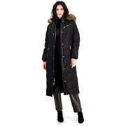 MICHAEL Michael Kors Women's Maxi Down Winter Coat (Black, XL)
