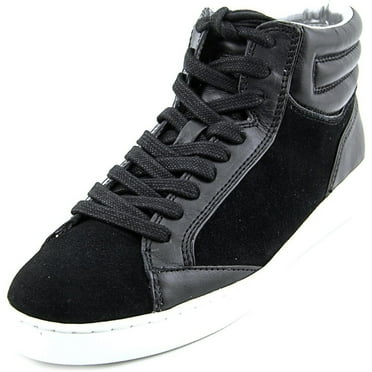 MICHAEL Michael Kors Women's Paige High Top Sneakers, Black, 6.5 B(M) US