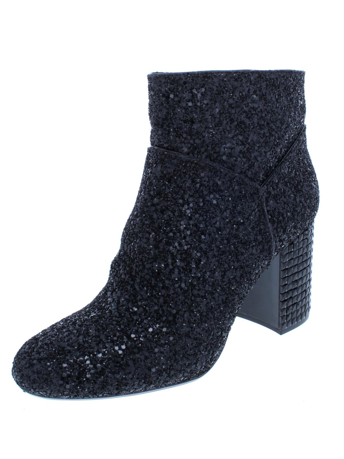 MICHAEL Michael Kors Womens Arabella Glitter Fashion Ankle Boots