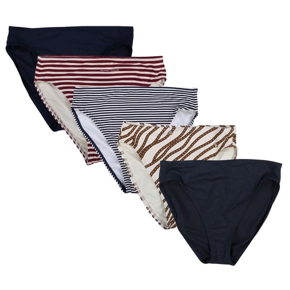 Michael Kors Women's Swim Bikini Bottoms High-Leg High-Waist Bathing Suit New