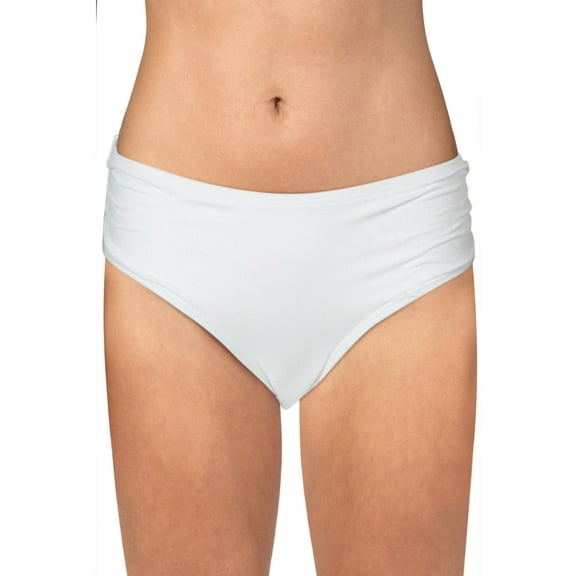 MICHAEL Michael Kors Womens Hipster Shirred Swim Bottom Separates