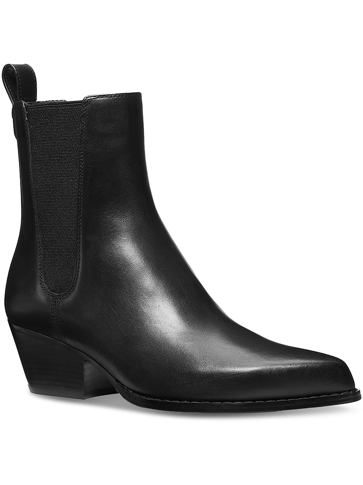 MICHAEL Michael Kors Womens Kinlee Suede Mid-Calf Chelsea Boots