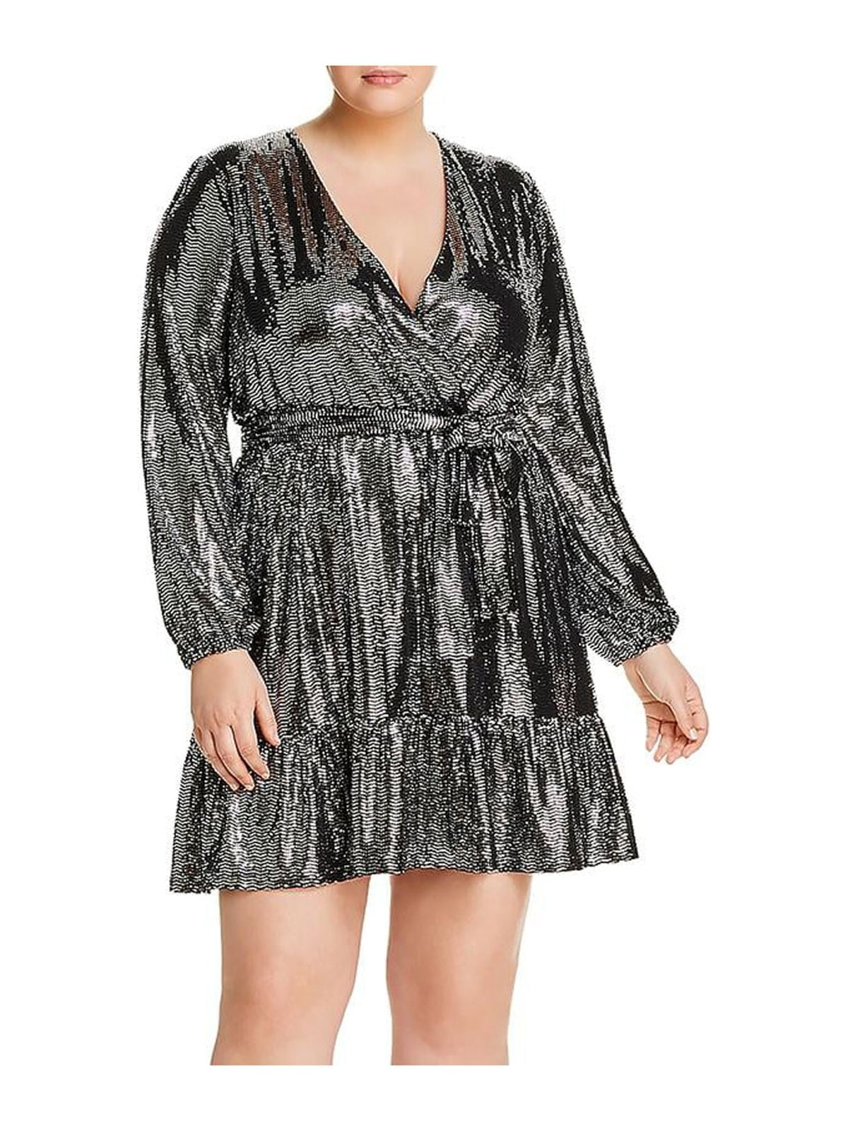 Michael kors hotsell mirror wrap dress