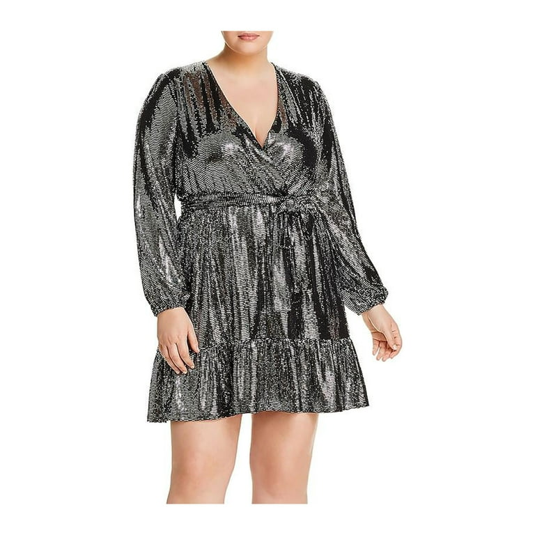Michael kors hotsell mirror wrap dress