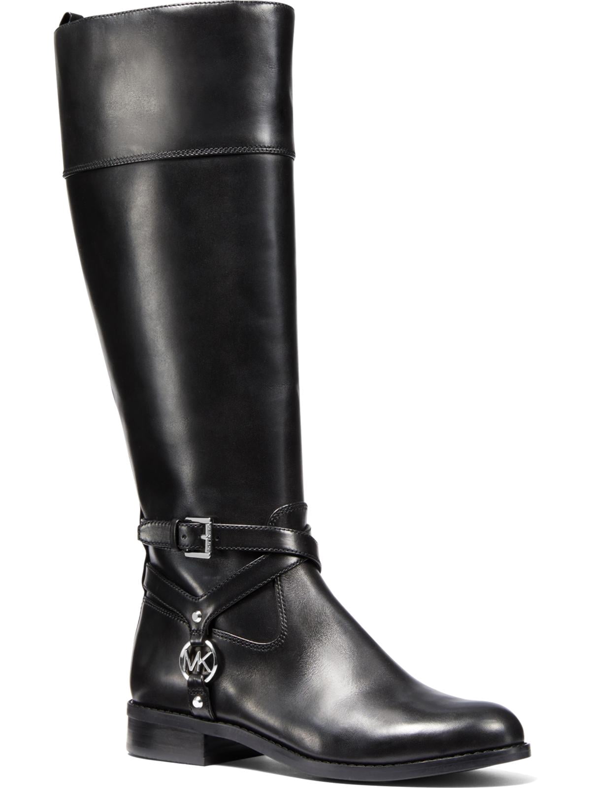 MICHAEL Michael Kors Womens Preston Leather Riding Boots  display picture 1