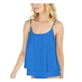thumbnail image 1 of MICHAEL Michael Kors Womens Underwire Tankini Swim Top Separates, 1 of 4