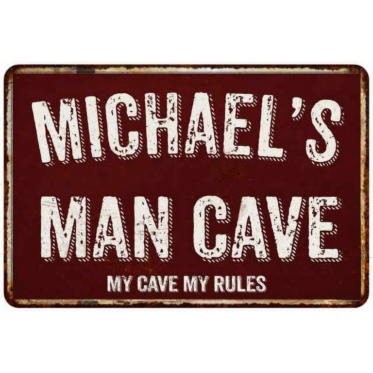 Michael S Man Cave Sign Garage Mancave