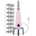 thumbnail image 1 of MICHAEL TODD Beauty - Sonicsmooth – SONIC Technology Dermaplaning Tool - 2 in 1 Women’s Facial Exfoliation & Peach Fuzz Hair Removal System with 8 Weeks of Dermaplaning Blades, 1 of 9