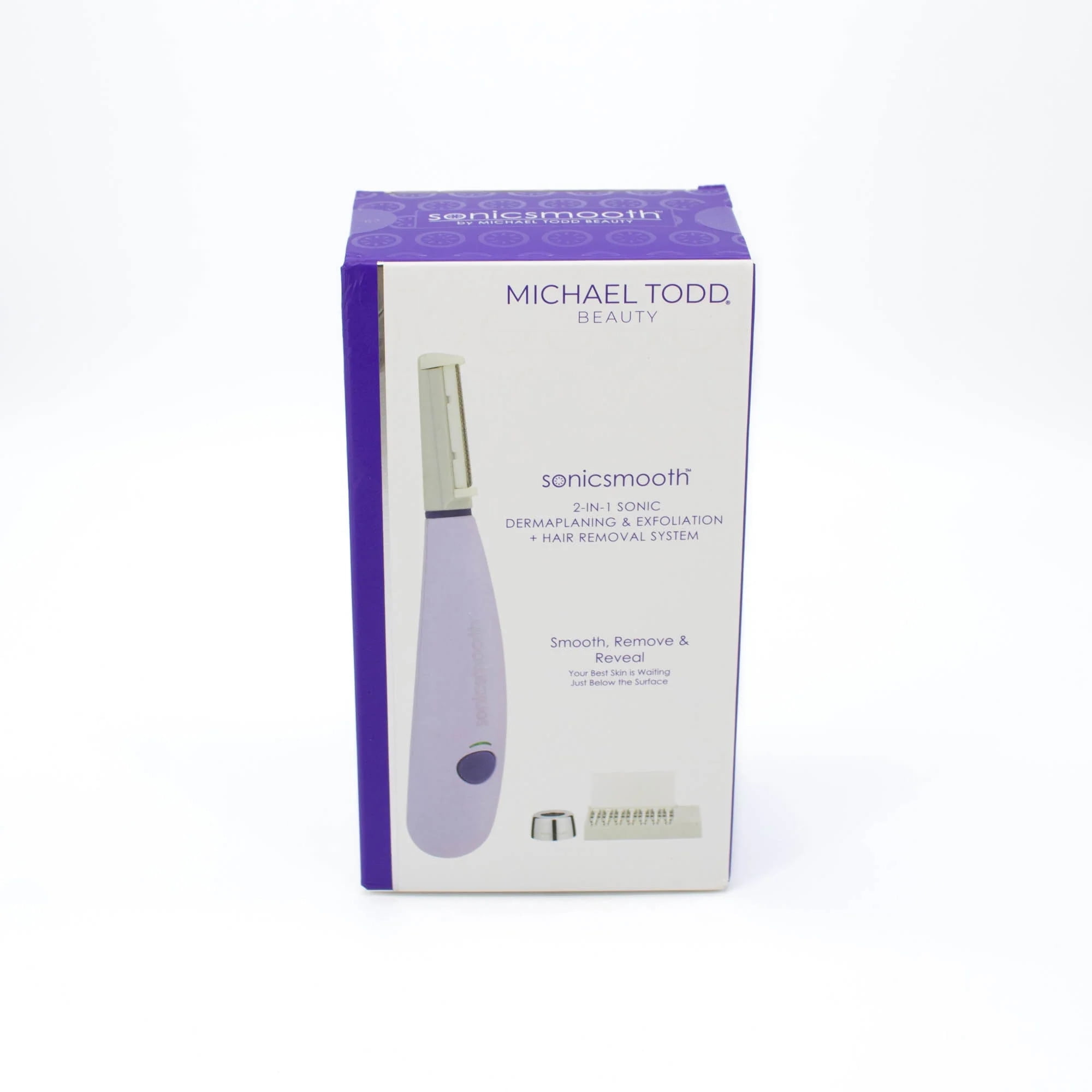 MICHAEL TODD Sonicsmooth 2-in-1 Sonic Dermaplaning Exfoliation +