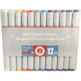 MICHAELS 12 Color Dual Tip Sketch Markers by Artist's Loft™