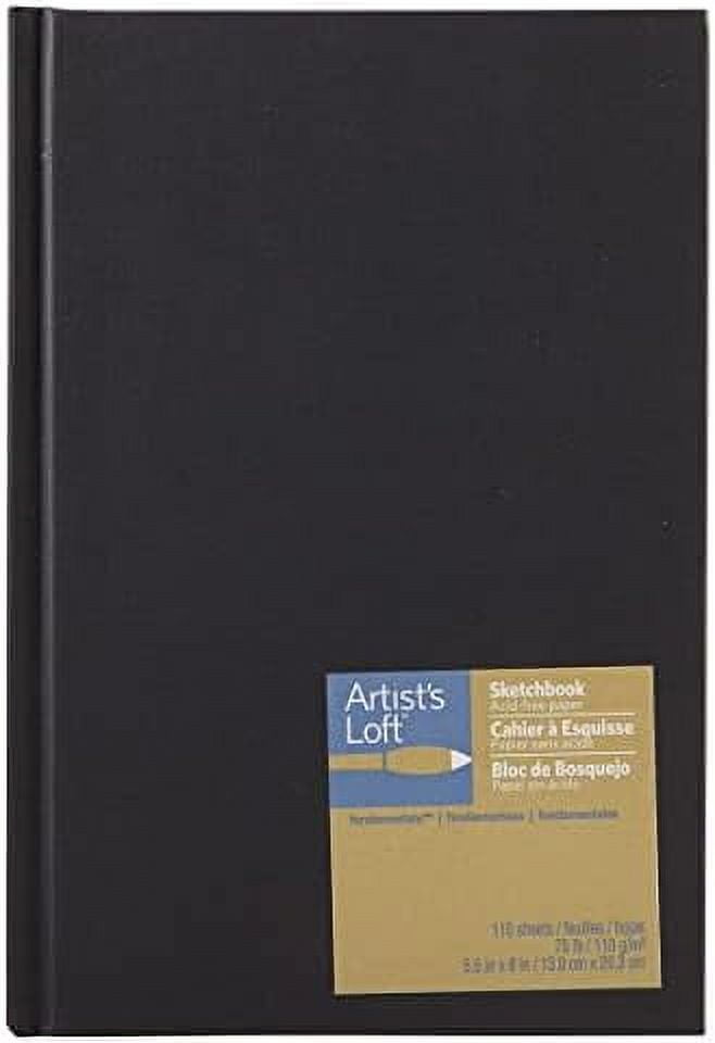 MICHAELS Bulk 6 Pack Black Sketchbook By Fundamentals