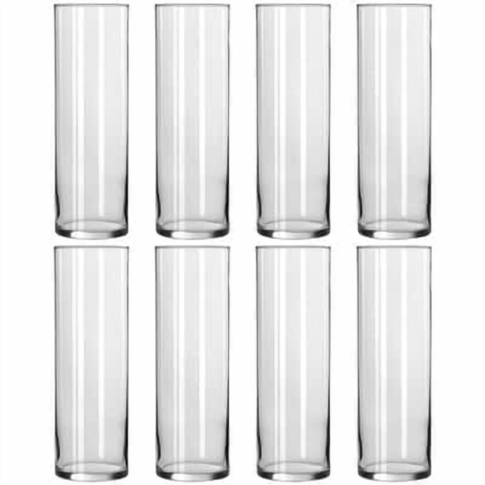 10.5 Cylinder Glass Vase by Ashland - Decorative Vase for Weddings - Parties - and Home Dcor - Bulk 8 Pack