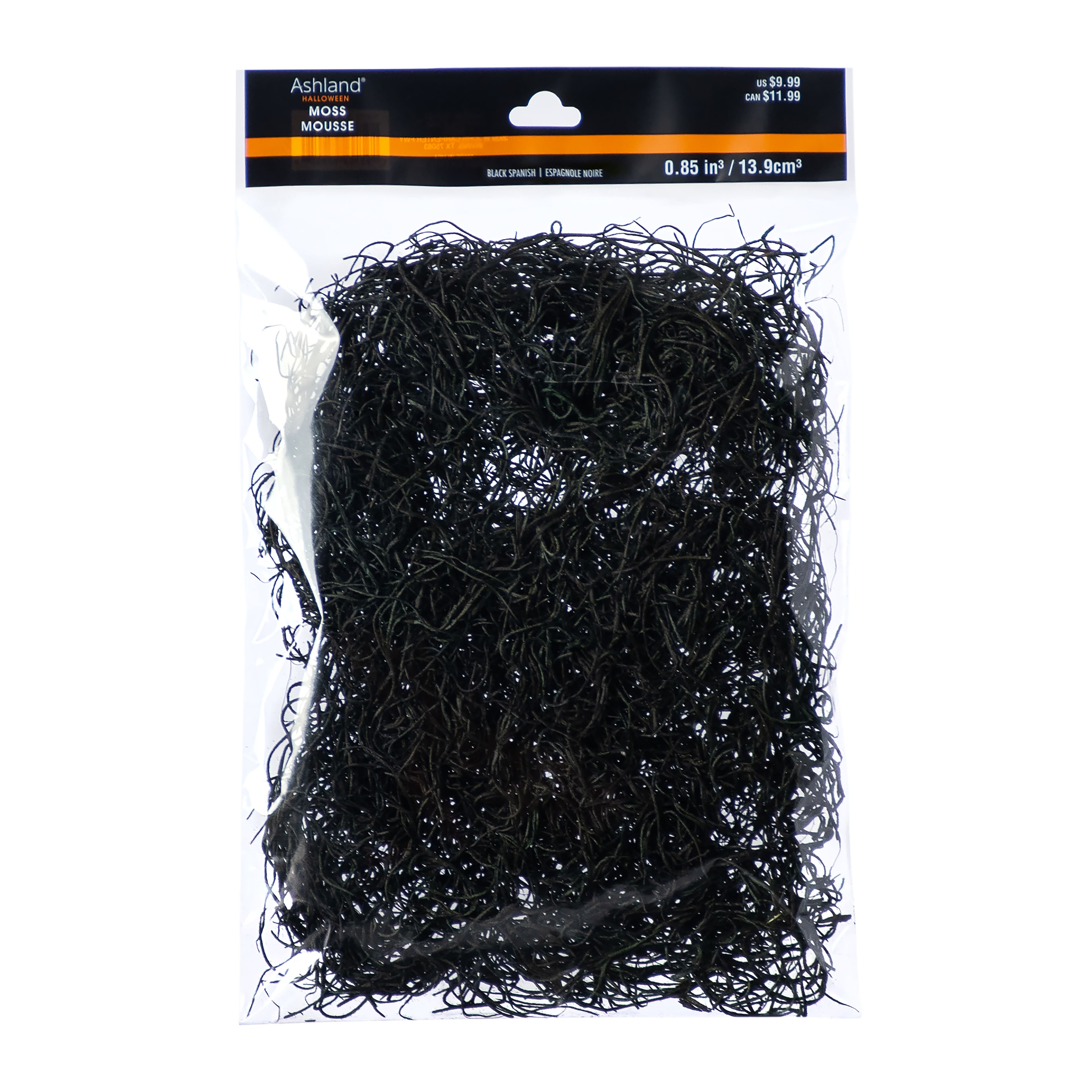 MICHAELS Halloween Decoration Black Spanish Moss by Ashland®