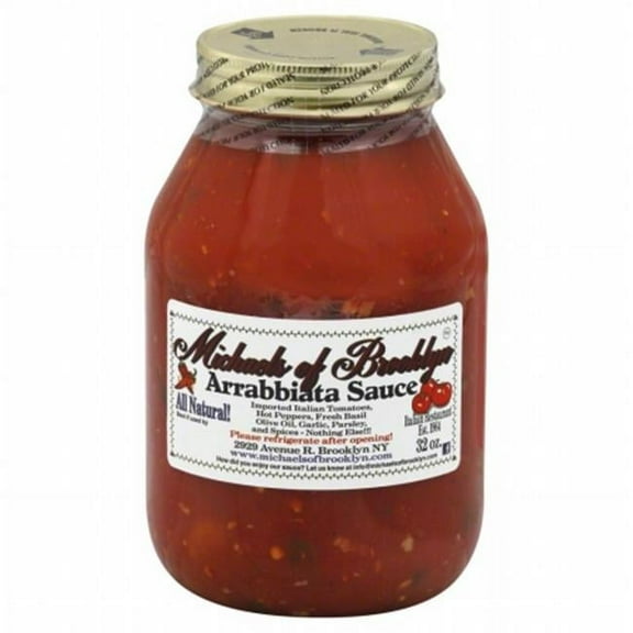 MICHAELS OF BROOKLYN SAUCE ARRABBIATA GF-32 OZ -Pack of 6