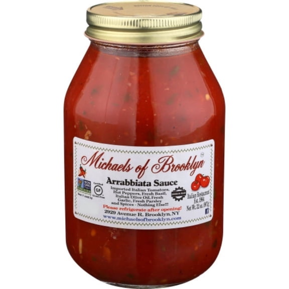 MICHAELS OF BROOKLYN SAUCE ARRABBIATA GF 32 OZ - Pack of 6